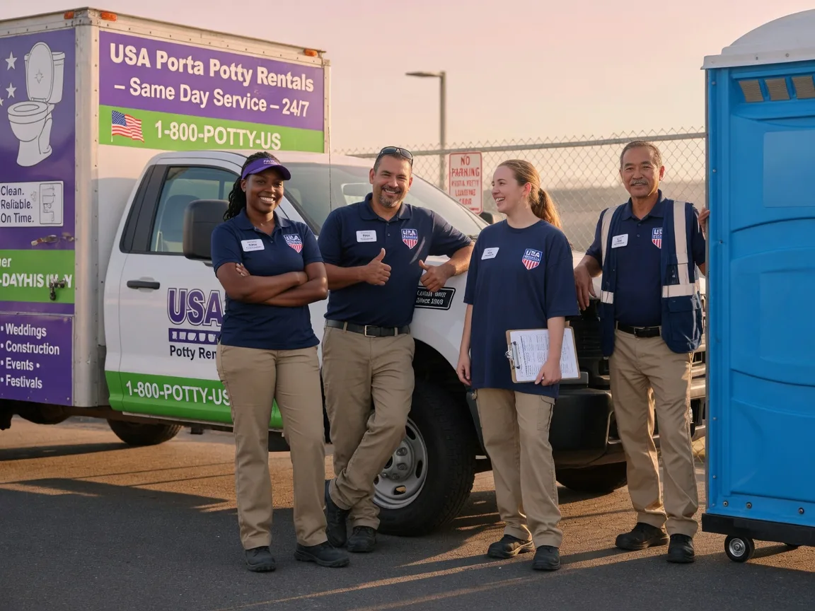 Porta Potty Rental company in Andover, NJ